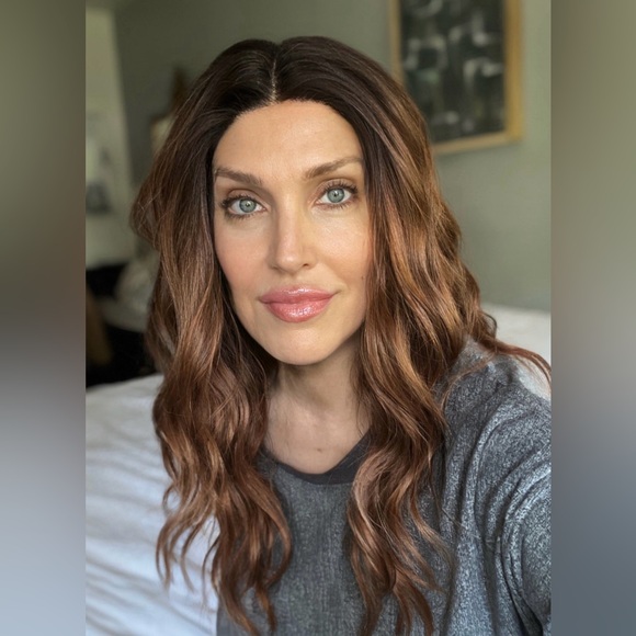 Gorgeous Auburn Wig Lace-Front Mono T-Part by Nikita Wigs (39) - Picture 3 of 5